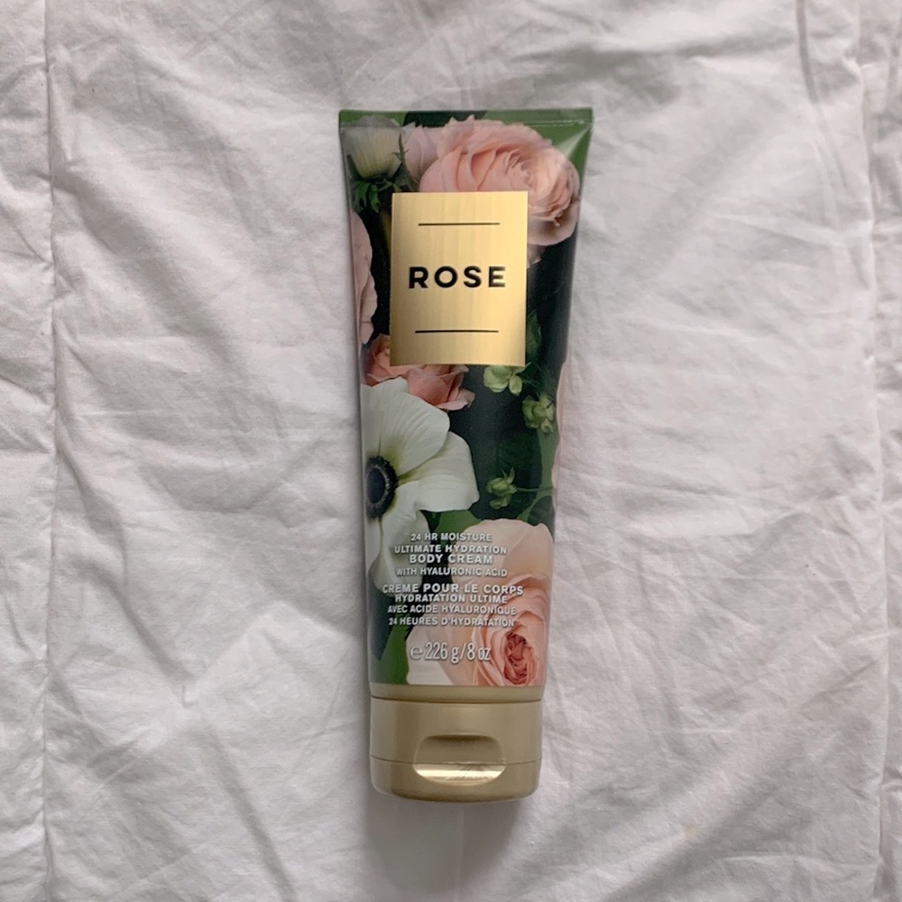 NWOT ROSE large moisturizing body cream